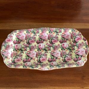 English Bone China serving tray